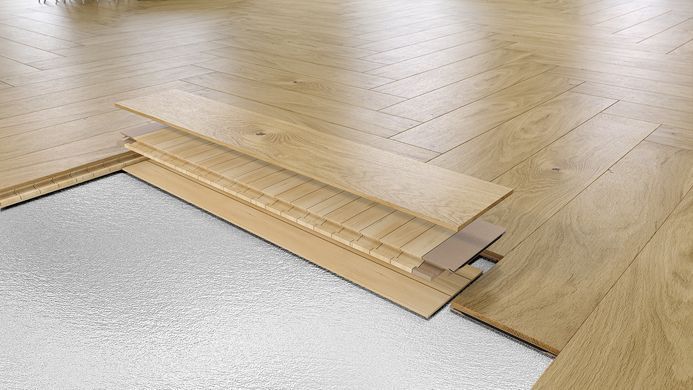 Паркетная доска Barlinek Herringbone Pure 1WC000062 Freshy английская ёлка 180 мм