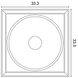 Стеновая 3D панель Orac W122 Autoire