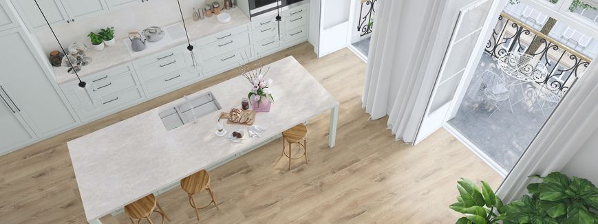 Вінілова підлога SPC 32 клас Kronostep Wide Plank R110 Дуб Фламенко