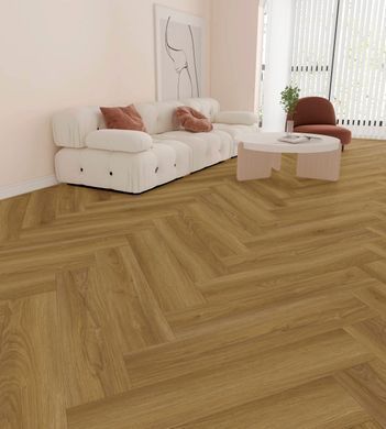 Вінілова підлога SPC Beaulieu Canada Oceania Herringbone 4.5+1.5 англійська ялинка OC55HBCL10 Winkler