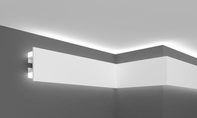 Молдинг полімерний для LED освітлення Grand Decor KH 907