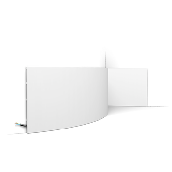Напольный плинтус Orac decor SX207F Square гибкий