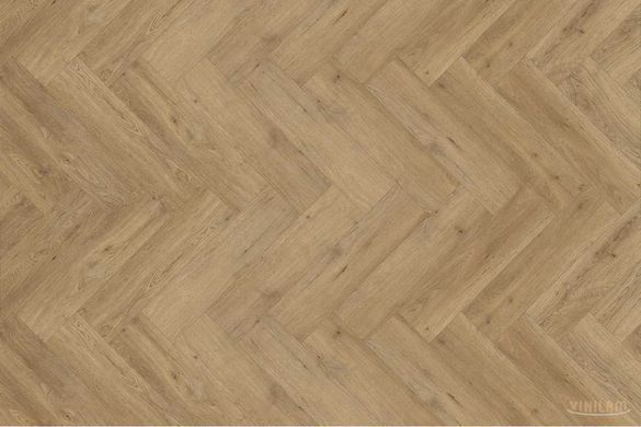 Вінілова підлога LVT Vinilam Parquet Herringbone Дуб Крафт MS1015