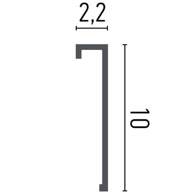 Плінтус полімерний Grand Decor HCR 511