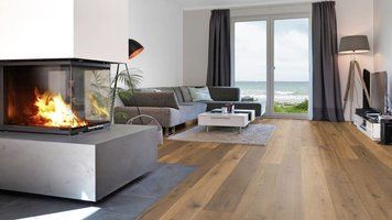 Паркетная доска Admonter Oak Fumo rustic 158 мм