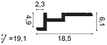 Карниз Orac decor C396 Steps