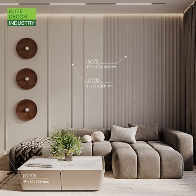 Панель декоративна з полімеру Grand Decor HW 375