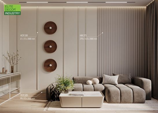 Панель декоративна з полімеру Grand Decor HW 375