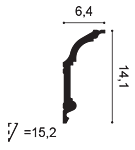Карниз Orac decor C339 Noblesse
