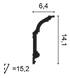 Карниз Orac decor C339 Noblesse