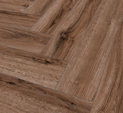 Вінілова підлога Falquon SPC ламінат The Floor Herringbone Portland Oak P1005