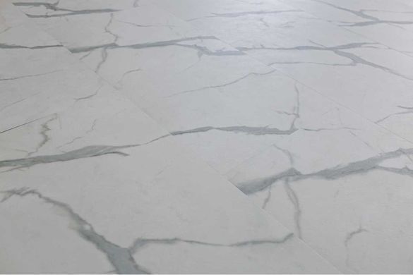 Виниловый пол LVT Vinilam Ceramo плитка 2.5 mm 87999 Греческий мрамор