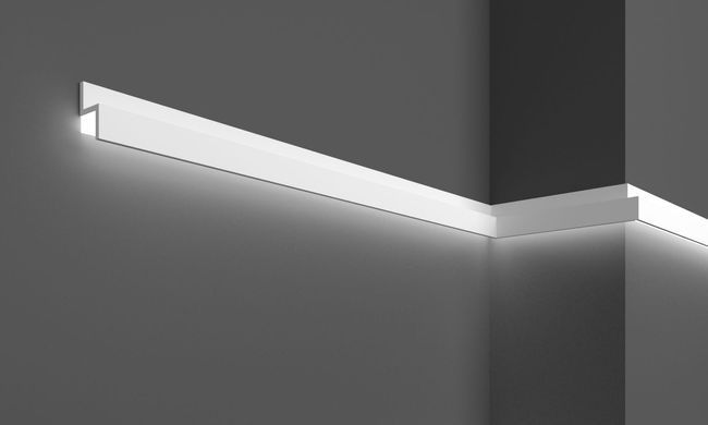 Карниз полімерний для LED освітлення Grand Decor KH 902