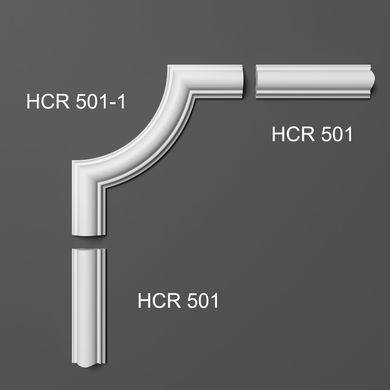 Угловой элемент полиуретановый Grand Decor HCR 501-1