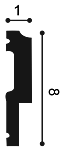 Молдинг Orac decor P9900F