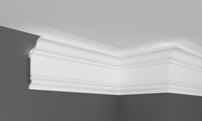 Карниз полімерний для LED освітлення Grand Decor KH 919